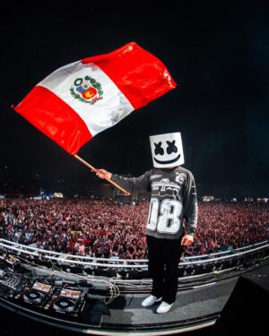 Marshmello Instagram - Peru 🇵🇪🤞🏼