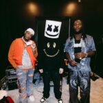 Marshmello Instagram - No time wasted 🇳🇬 @808mafiaboss @burnaboygram