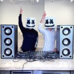 Marshmello Instagram - Chocolate Marshmello! 🔊 When @amauryguichon and @marshmello gets together to spin the sweetest mix! #amauryguichon #marshmello #chocolate #dj
