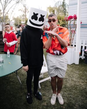 Marshmello Instagram - chambea chambea @badbunnypr