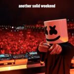 Marshmello Instagram – Energy was crazy all weekend long. Shout out Hasbulla 🙏🏼