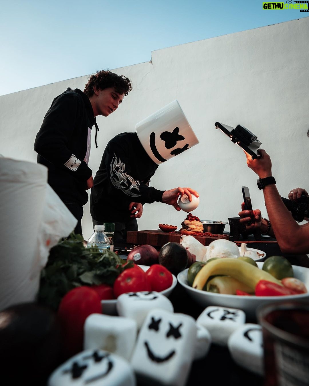 Marshmello Instagram - Cooking something up for tomorrow.