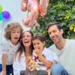 Marta Andrino Instagram - 36 and counting 🎈 Vejo o tempo a passar mais depressa do que o sinto dentro de mim mas muito feliz por todos os que me rodeiam e me acarinham com abraços e beijinhos e palavras bonitas. Obrigada família, obrigada amigos pelo dia que me proporcionaram ♥️ sou uma sortuda 🙏🏼 (Pedi um arraial e tive um arraial, obrigada meu amor @frederico_amaral_ ♥️)