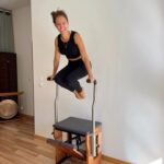 Marta Andrino Instagram - Balanço do dia: não posso não treinar uma semana com a @sentires_margarida_rito ♥️ #pilates #pilatescommaquinas