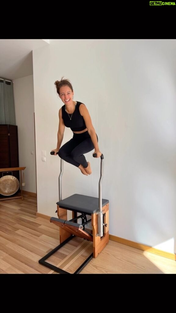 Marta Andrino Instagram - Balanço do dia: não posso não treinar uma semana com a @sentires_margarida_rito ♥️ #pilates #pilatescommaquinas