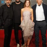 Marta Etura Instagram - Felices de presenta ayer “Legado en los huesos” en @sitgesfestival 🎬🎥 Deseando compartirla con vosotr@s el 5 diciembre! @fergmolina @carloslibradonene @elviraminguez @bennnorthoverdiary @patricialopezarnaiz_act @leosbaraglia @cesc_orella @imanolariasoficial @dolores_redondo Vestido de @miguelmarinero1975 💫Make up @chanel.beauty 💫@raquelcostales_