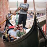Marti Gould Cummings Instagram – Venice was top tier! Getting to travel the world performing and getting to bring my love along for the ride… ⭐️ ⭐️⭐️⭐️⭐️

Slide 2 Hair: @kevinthomasg 
Slide 3 Hair: @forgotslocks