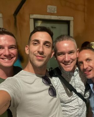 Marti Gould Cummings Instagram - Venice was top tier! Getting to travel the world performing and getting to bring my love along for the ride… ⭐️ ⭐️⭐️⭐️⭐️

Slide 2 Hair: @kevinthomasg 
Slide 3 Hair: @forgotslocks