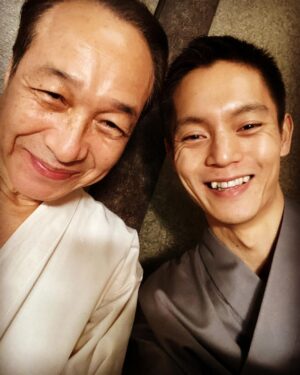 Masataka Kubota Instagram - 永遠の少年のような大先輩。
大好きなこひさん。
#小日向文世
#湯道
#本日公開