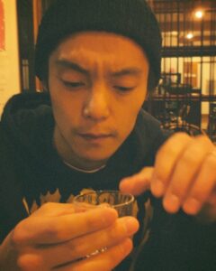 Masataka Kubota Instagram - 乾杯🍶