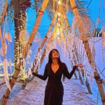 Masoom Shankar Instagram - Feeling ‘Life’ as it comes🥰✨ P.S. mesmerising dreamcatcher themed decor got me in the feels.. #grateful #vacay #throwback Barasti - Dubai