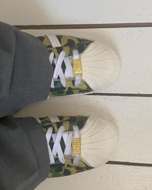 Matilde Wagner Instagram - Bare mine bapes og jeg :)) 
#reklame for @dinh_store