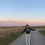 Matilde Wagner Instagram - Langeland :) #Reklame/gave hoodie fra @dinvintageshop
