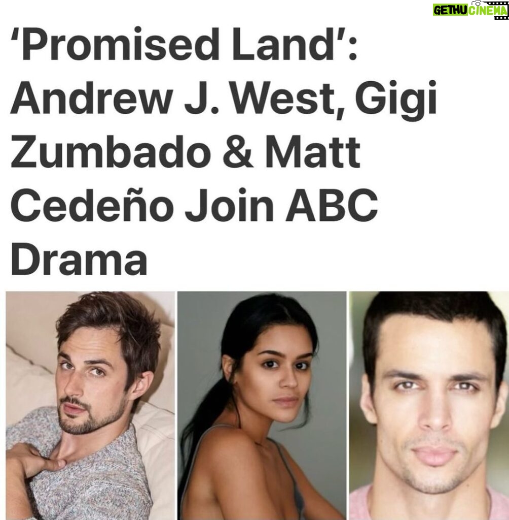 Matt Cedeño Instagram - Having some fun on a new playground. @promisedlandabc is a GREAT new show that has started airing on @abcnetwork AND @hulu featuring a talented latino cast. Look for my character Tomas to make his entrance in a few weeks! #promisedland