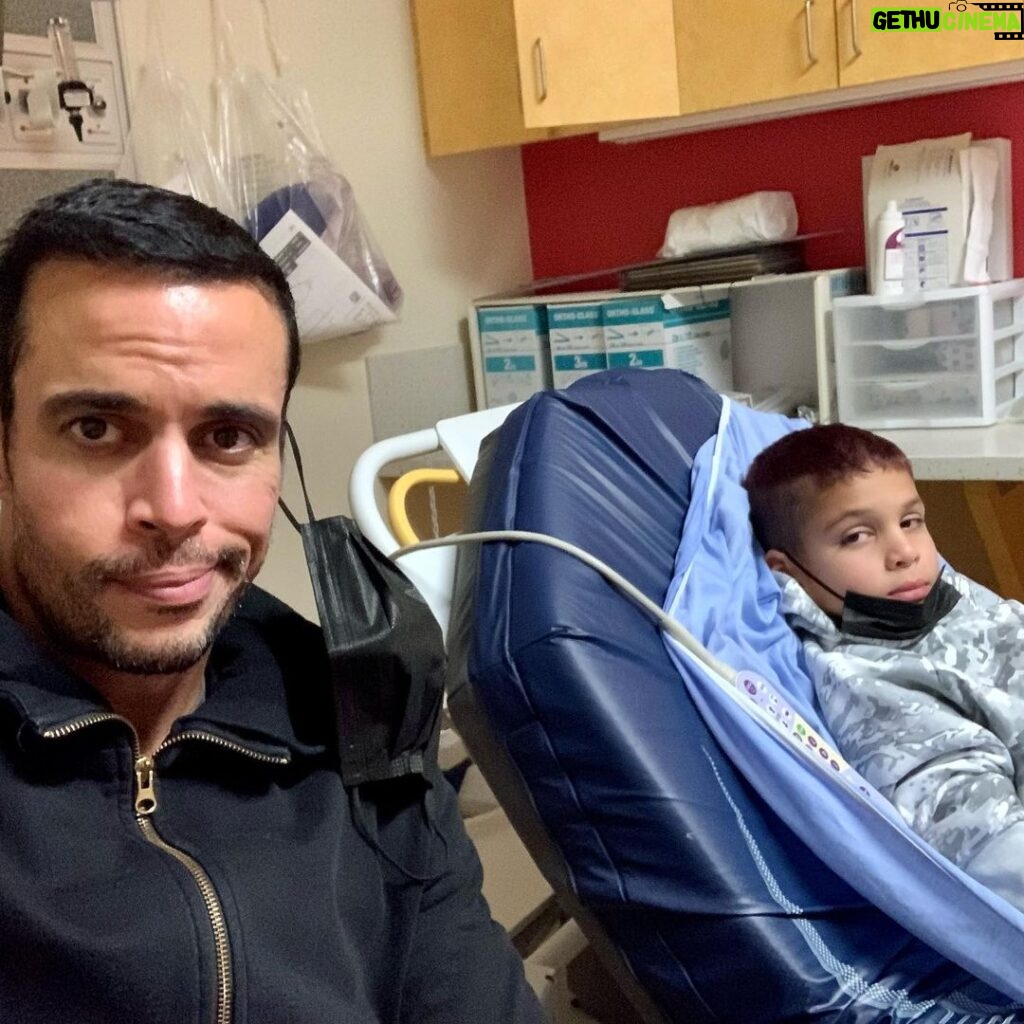 Matt Cedeño Instagram - My 2021 ended with a heart pounding trip to the emergency room with my little man who couldn’t walk from severe stomach pain and a scary reminder of how fleeting health is. I’m so proud of my guy for the strength and courage he displayed when the doc said he’d be going in for emergency surgery that day to remove his appendix. He was solid while I privately cracked. I am beyond thankful he is doing awesome now and we get to start our 2022 off with big man Jax coming home today. My heart goes out to parents and everyone who endure much worse than what we experienced this week. Tomorrow isn’t promised, love and appreciate those that you’ve got today❤️. Happy 2022 everyone