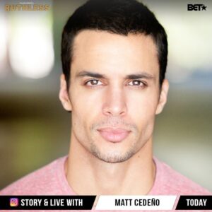 Matt Cedeño Instagram - Going live at 5pm! Check out my chat with @javonjohnson1 from @theovalonbet live on @bet insta
@ruthlessbetplus @betplus