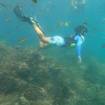 Matt Cedeño Instagram - Had a few epic snorkeling adventures with my main man…he was reaching 12 ft deep on our 2nd outing!💪🏽 #jcruz #cabo #chilenobay Chileno Bay Golf & Ocean Club