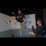 Matt Cedeño Instagram - Who says you can’t have a little action in a Xmas flick?! Now to just stick the landing 🤔😂 #bce #netflix #rehearsal how’s my form @willyunlee