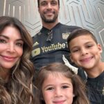 Matt Cedeño Instagram - Good to be back home! Amazing energy always watching #lafc defend title in LA 💥💪🏽 #familia #soccer