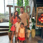 Matt Cedeño Instagram - Out celebrating life and 14 yrs of marriage with mi amor and our 2 little sidekicks that will definitely be babysat next time!😂❤️🙏🏽 cheers to many more @ericalcedeno