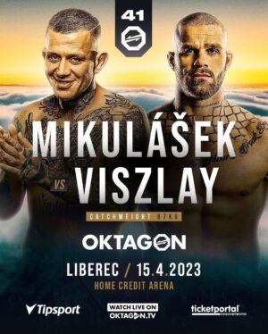 Matyas Viszlay Instagram - OKTAGON 41 ... nenavidený vs nenavidený 😂
Ďakujem velmi pekne každemu za podporu, budem rád ak ma prídete podporit do Liberca 15.4.23 🤜🤜🤜