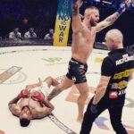 Matyas Viszlay Instagram - KSW 79 Win 🔥 V pozápasovom rozhovore som zabudol spomenút že pred zápasom 3 týždňe som mal REBRO uplne KO, dva dni som sa nevedel poriadne hýbať. Ale po dvoch dňoch som trénoval ďalej, cez obrovské bolesti a cez plač ... doslova som potil krv. Ďakujem každemu za pomoc a podporu. 💪🤝 Važim si všetky @barbaer_konig @citygymkosice @topteamkosice @krabicku_yem @juraj_winkelmes @matuslaincz @dusan_danko_dd @kswczechrepublic @ksw_mma Home Credit Arena, Liberec