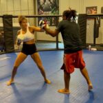 Mayra Bueno Silva Instagram – Fè pra quem não perde o foco 🇧🇷🙏 American Top Team