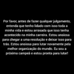 Mayra Bueno Silva Instagram – 🚨Em respeito a meus fãs 🚨 

Se você estiver passando algum problema de saúde, não tenha vergonha de buscar por ajuda, viver bem e saudável é direito de todos.