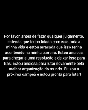 Mayra Bueno Silva Instagram - 🚨Em respeito a meus fãs 🚨 

Se você estiver passando algum problema de saúde, não tenha vergonha de buscar por ajuda, viver bem e saudável é direito de todos.