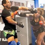 Mayra Bueno Silva Instagram – Sparring day American Top Team