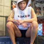 Mayra Bueno Silva Instagram – (Sleeveless) Hoody season 😮‍💨 @mayra_sheetara 
Visit Revgear.com for more martial arts apparel ♦️

#revgear #RaiseYourHandsInVictory #TrainFightRecoverRepeat #TrainToWin