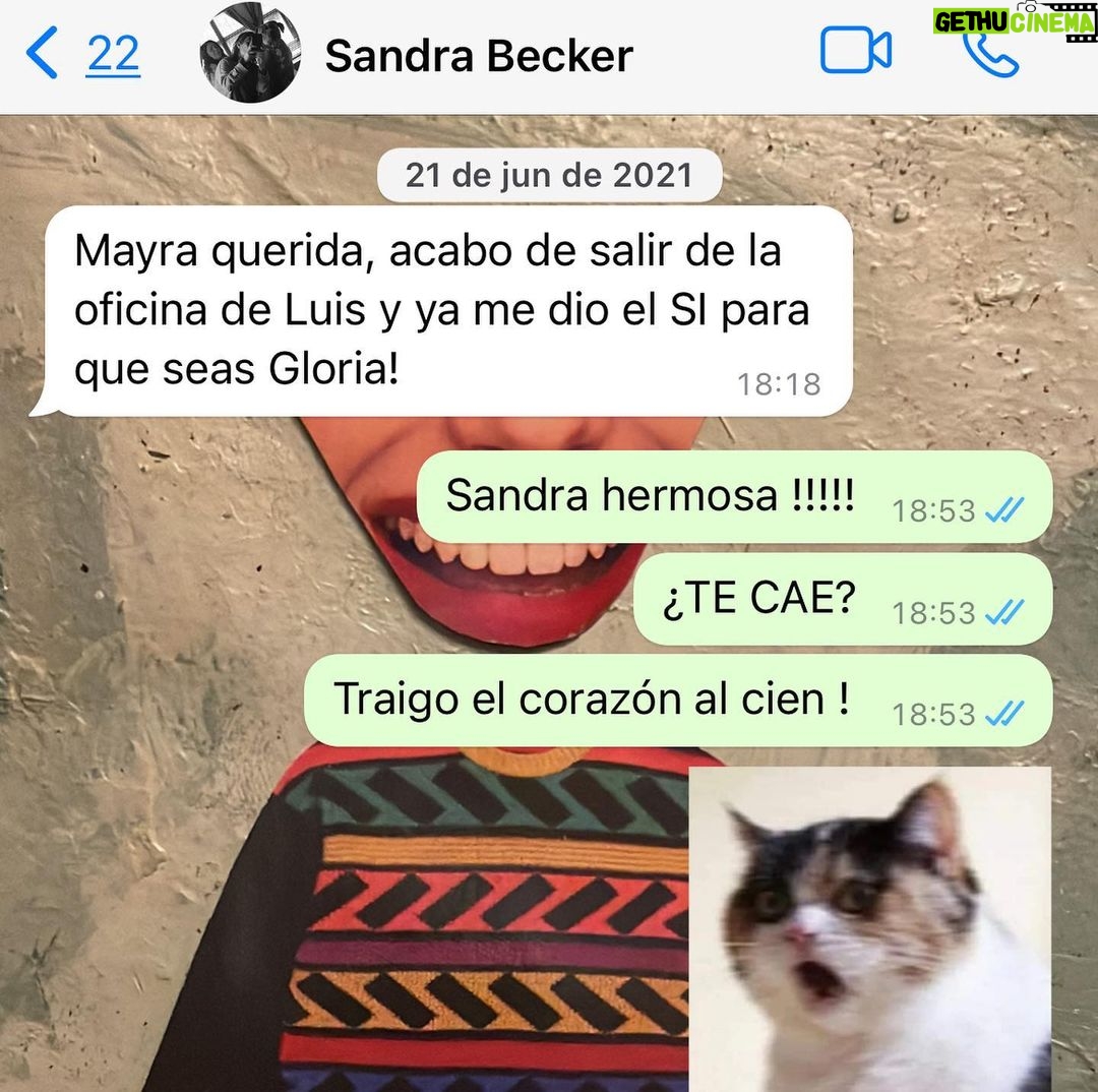 Mayra Hermosillo Instagram - Cada vez que hago un casting y le cuento a mi mamá, ella me dice “Ay, yo creo que te lo van a dar, suena padre”. Esta vez se le armó ❤️ Gracias, Sandra, Martín, Salvador por echarme porras en este proceso. Gracias, Luis y Jaime por confiar en ella y en ellos.