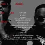 Meek Mill Instagram - @richforever and @meekmill are putting a lot of points on the board with this one! 🏆 Pre-add 'Too Good To Be True' now at the link in bio.