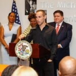 Meek Mill Instagram - Huge day for criminal justice reform in Illinois! Honored to have been part of the signing of #SB423 with @meekmill and @reform. Thank you @govpritzker !! We’ve already created a pathway for over 700k Americans to exit the justice system and this marks our 17th smart probation and parole reform bill in 11 states!! Illinois - thank you for helping strengthen our communities. LETS GO!! Chicago, Illinois