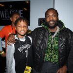 Meek Mill Instagram – Shout out to Clara and @reform on great Christmas event for the kids in Brooklyn! @brooklynnets @lala @cordae