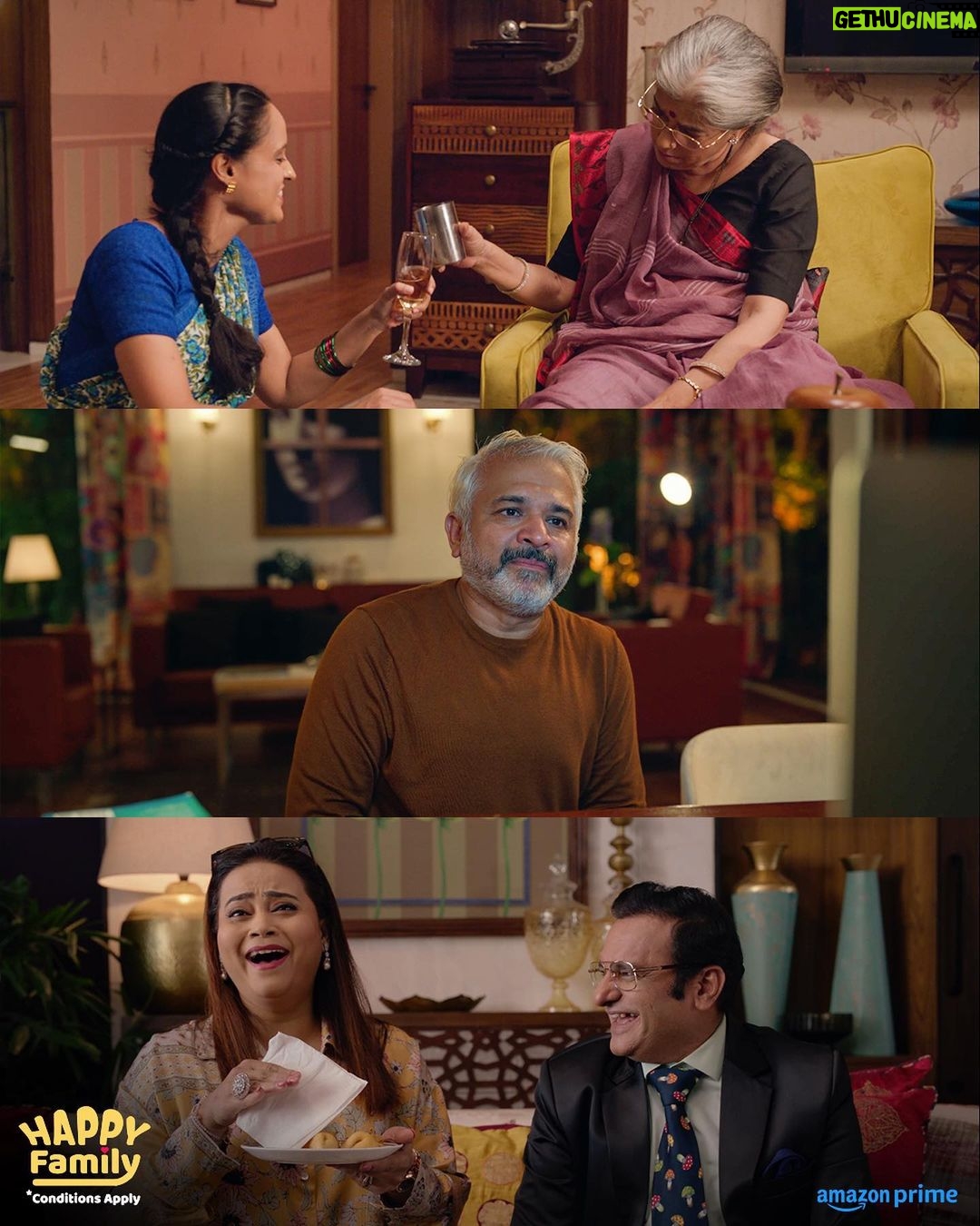 Meenal Sahu Instagram - Smiles, laughter & a whole lot of craziness when you meet the #DholakiasOnPrime only on Happy Family Conditions Apply ๐ Watch the new series from March 10 only on @primevideoin @ratnapathakshah @rajbabbarmp @atulkulkarni_official @ayesha.jhulka @raunaqkamdar @sanahkapur15 @ahaansaboo @jd_majethia @aatishkapadia @babita.ashiwal @hatsoffproduction @primevideoin Mumbai, Maharashtra