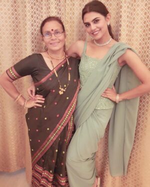 Meenal Sahu Instagram - Mummy ❤️❤️
Stay healthy and wise as you are 😘 

#mothersday #special #post