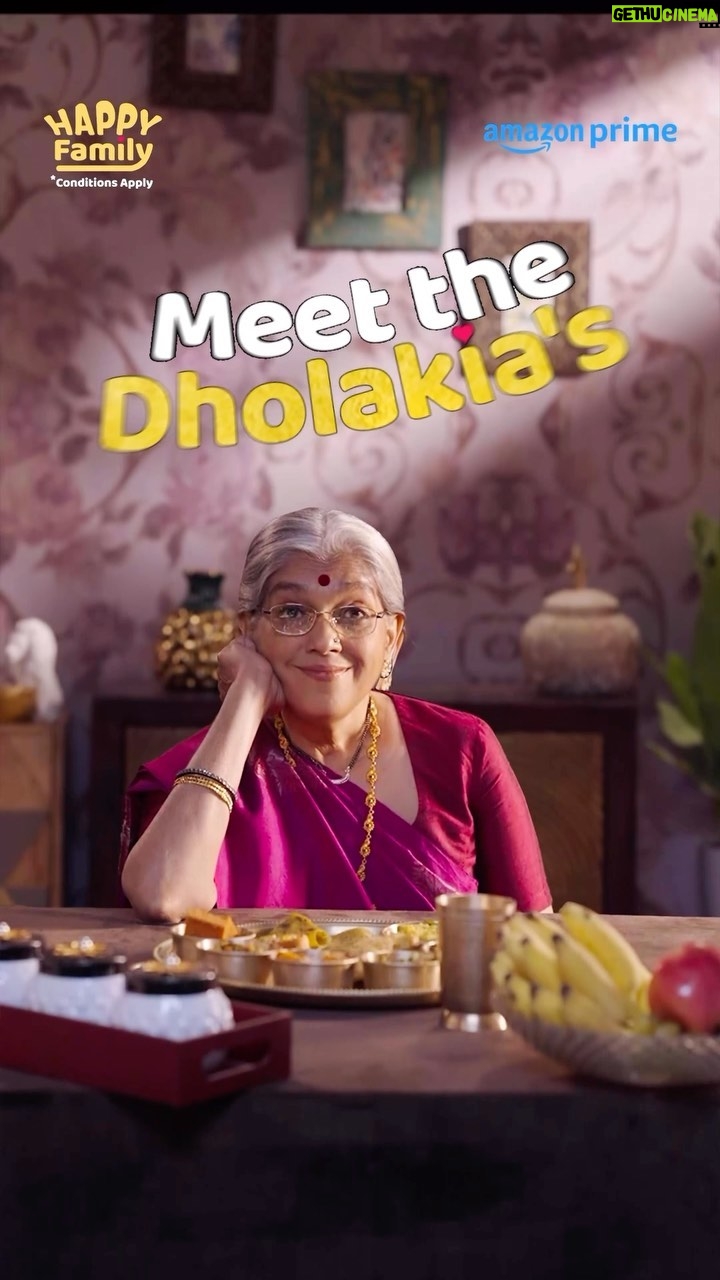 Meenal Sahu Instagram - Gujarati thali se toh mil liye, abhi miliye humari Gujarati family se! Watch now: https://youtu.be/gYYQnwsabAM Meet the #DholakiasOnPrime in Happy Family Conditions Apply, from tomorrow on @primevideoin @ratnapathakshah @rajbabbarmp @atulkulkarni_official @ayesha.jhulka @raunaqkamdar @sanahkapur15 @ahaansaboo @jd_majethia @aatishkapadia @babita.ashiwal @hatsoffproduction @hiral_viradia @primevideoin