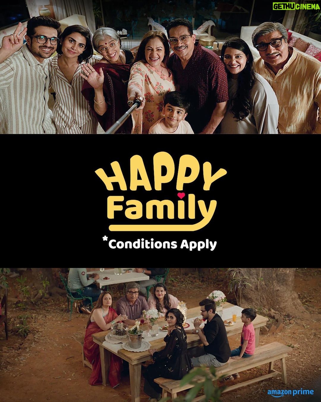 Meenal Sahu Instagram - Smiles, laughter & a whole lot of craziness when you meet the #DholakiasOnPrime only on Happy Family Conditions Apply ๐ Watch the new series from March 10 only on @primevideoin @ratnapathakshah @rajbabbarmp @atulkulkarni_official @ayesha.jhulka @raunaqkamdar @sanahkapur15 @ahaansaboo @jd_majethia @aatishkapadia @babita.ashiwal @hatsoffproduction @primevideoin Mumbai, Maharashtra