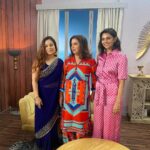 Meenal Sahu Instagram – Met this super sweet woman @farahkhankunder on sets of #franklywithfarah for *happy family conditions apply* ❤️
Make up @suprabha_jadhav 
Hair @cletusliuu 
Styling @clamps_andchaos 
Assisted by @kairaa_jhaveri 

@primevideoin 
@ayesha.jhulka 

#happyfamily #promotions #shoot #primevideo #webseries Film City, Goregaon