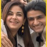 Meera Chopra Instagram - ऐसी love story कभी नहीं देखी होगी! Team ‘Safed’ on Socialise tonight at 8! @meerachopra @verma.abhay_ @officialsandipssingh with @neharikasharmaa #safed #safedfilm #socialise #Uncut #UncutReels #ABPUncut #lovestory #funny