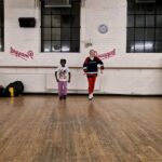 Meesha Garbett Instagram - FEELING very humble that 92 AMAZING people took my class today. Here is the adorable @dreamwithjanai the SMILE 😃 at the end is EVERTYTHING for me also special thankyou to @winterjarrettglasspool Who plays AMANDA THRIPP in the film for coming 😍 @pineappledancestudios #humble #proud #pineappledancestudios #redberetgirl #matilda #matildathemusical #matildamovie @netflixuk @sonypicturesuk