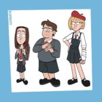 Meesha Garbett Instagram - Absolutely love the artwork and love ❤️ THANKYOU Trying to find artists please tag them if you know @claireyip10 @medichistes @agrandecoisa @lazzuzli @blufruity @donna.atc #matilda #matildathemusical #matildamovie #matildadance #meeshagarbett #hortensia @sonypicturesuk @netflixfilm @netflix #sylviayoungagency #sylviayoungtheatreschool