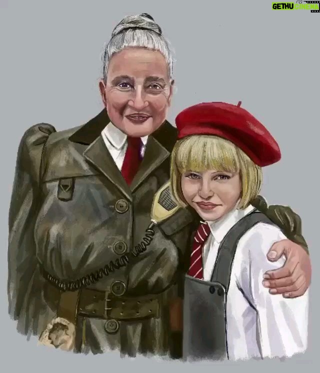 Meesha Garbett Instagram - The amazing @sheri_lennon_illustration Kindly did this for me πππ You can book tickets for the film now. In cinema's Nov 25th π¬π¬π¬ #emmathompson #hortensia #matildathemovie #matildamovie #matildathemusical #matilda #matilda2022 #sylviayoung #sylviayoungagency @sylviayoungagency
