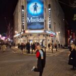 Meesha Garbett Instagram – Loved supporting the cast of @matildathemusical yesterday! Once you’ve seen the film, make sure you go watch the theatre! It’s amazing ❤️ 
 #matildathemusical #matilda #hortensia #theatre #redberetgirl