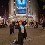 Meesha Garbett Instagram – Loved supporting the cast of @matildathemusical yesterday! Once you’ve seen the film, make sure you go watch the theatre! It’s amazing ❤️ 
 #matildathemusical #matilda #hortensia #theatre #redberetgirl