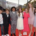 Meesha Garbett Instagram - #matildamovie Premiere Loved my dress 😍 @lashanalynch @sylviayoungagency #matilda #matildathemusical #sylviayoungtheatreschool #sylviayoung #sylviayoungagency #bfilondonfilmfestival #musical #imdlegion #netflix #sonypictures @sonypicturesuk