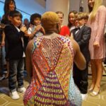 Meesha Garbett Instagram - #matildamovie Premiere Loved my dress 😍 @lashanalynch @sylviayoungagency #matilda #matildathemusical #sylviayoungtheatreschool #sylviayoung #sylviayoungagency #bfilondonfilmfestival #musical #imdlegion #netflix #sonypictures @sonypicturesuk