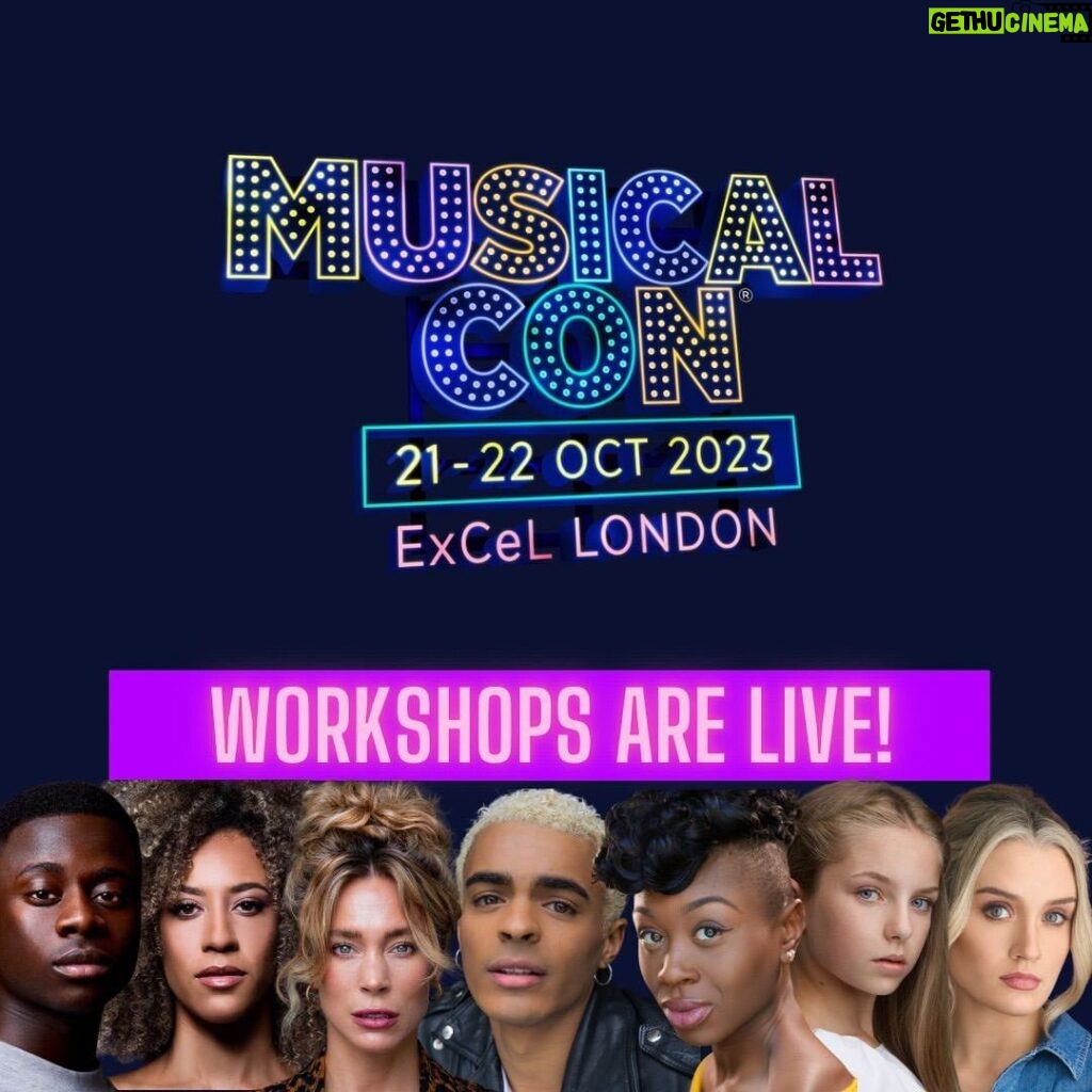 Meesha Garbett Instagram - I’ll be teaching at Musical Con this year! ⁣ BOOK NOW: ⁣ ⁣ www.MusicalCon.co.uk ⁣ ⁣ ⁣@MusicalCon #ThisIsForTheFans⁣ #Workshops