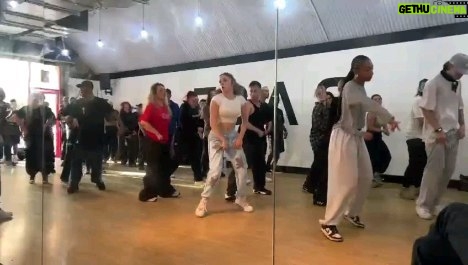 Meesha Garbett Instagram - @bigkrisflawless 🔥 #choreo 🙏 thanks @massmovementlon for the 🎥 #dance #namedcollective #jordan4s #jordans #15yearsold #meeshagarbett